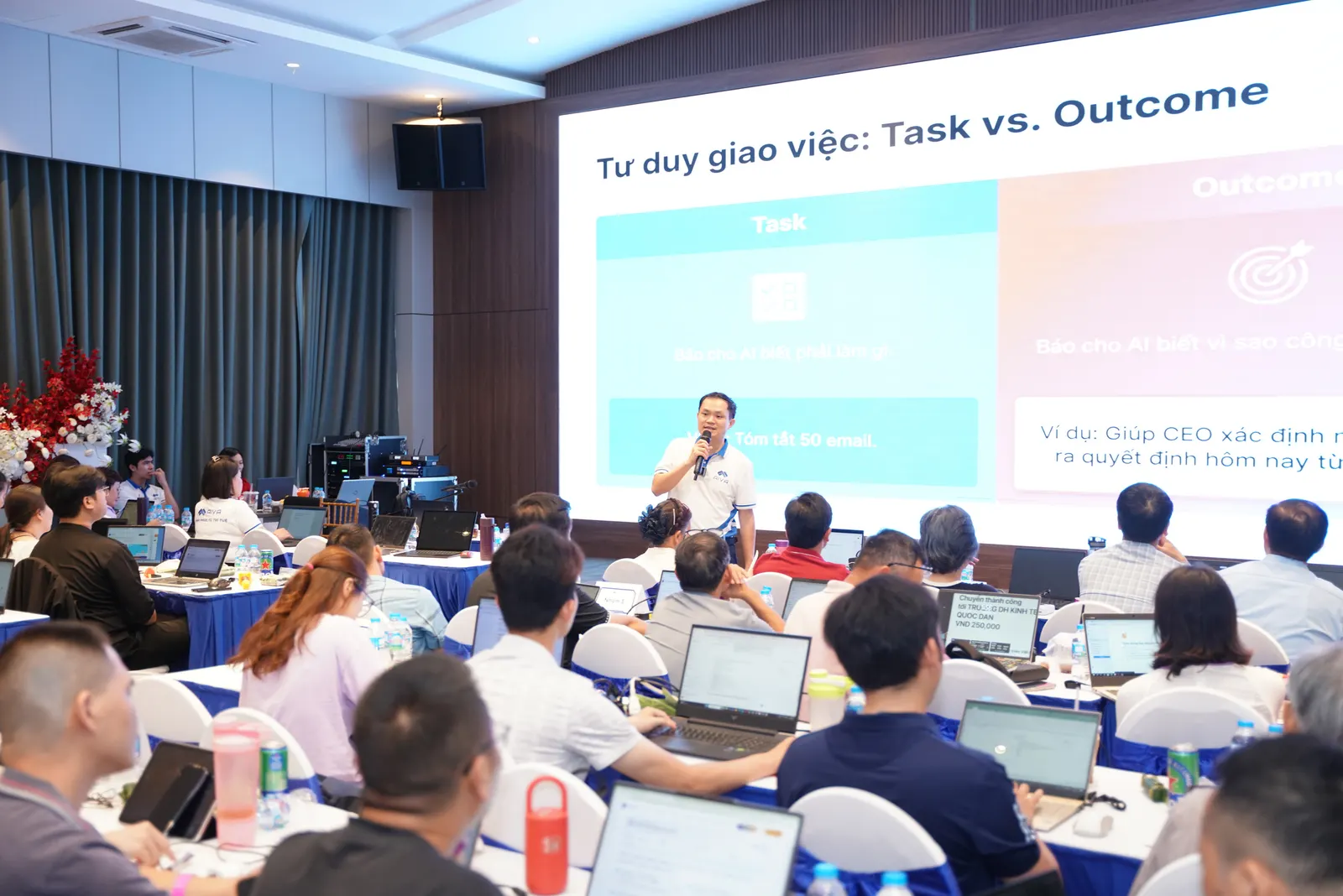 Buổi đào tạo AI thực chiến của Học viện AI tại doanh nghiệp